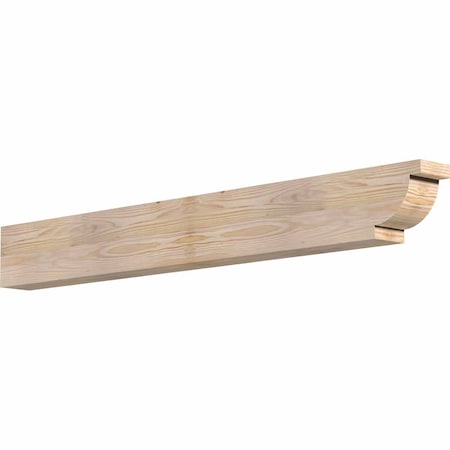 Ekena Millwork Alpine Smooth Rafter Tail, Douglas Fir, 3 1/2"W x 6"H x 48"L RFT04X06X48ALP00SDF